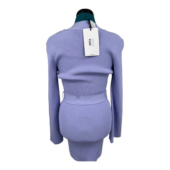 Gauge81 Baha Rib-Knit Belted Dress Lilac NWT - Picture 4 of 10